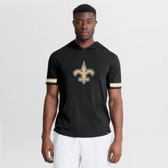 NFL New Orleans Saints Optimal Play Short Sleeve Hooded T-Shirt