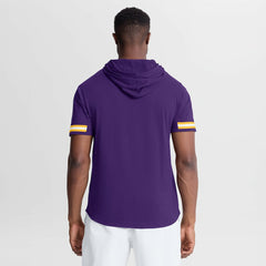 NFL Minnesota Vikings Optimal Play Short Sleeve Hooded T-Shirt