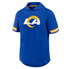 NFL Los Angeles Rams Optimal Play Short Sleeve Hooded T-Shirt