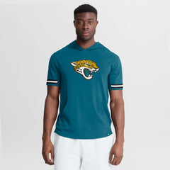 NFL Jacksonville Jaguars Optimal Play Short Sleeve Hooded T-Shirt