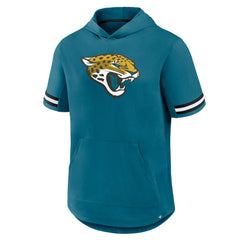 NFL Jacksonville Jaguars Optimal Play Short Sleeve Hooded T-Shirt