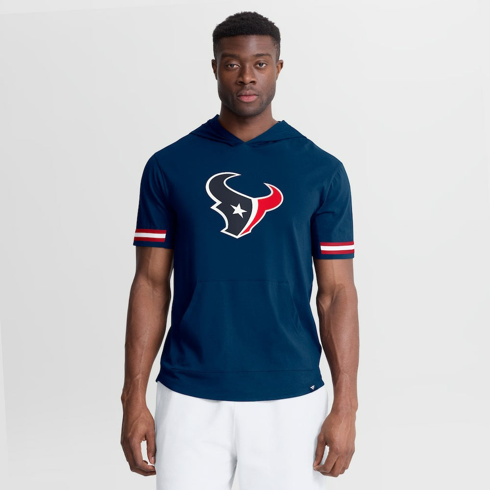 NFL Houston Texans Optimal Play Short Sleeve Hooded T-Shirt