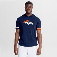 NFL Denver Broncos Optimal Play Short Sleeve Hooded T-Shirt