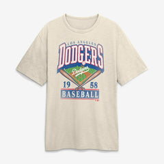 Los Angeles Dodgers Stadium Slub T-Shirt - Tan