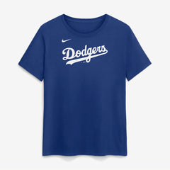 Los Angeles Dodgers Women's Wordmark T-Shirt - Royal | Nike