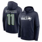NFL Seattle Seahawks Jaxon Smith-Njigba Name & Number Fleece Hoodie