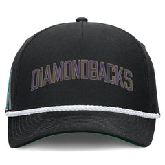 Arizona Diamondbacks Cooperstown Collection Rise Adjustable Hat - Black | Nike