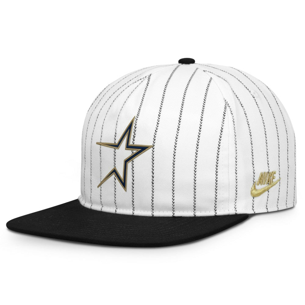 Houston Astros Cooperstown Collection Pro Adjustable Hat - White/Black | Nike