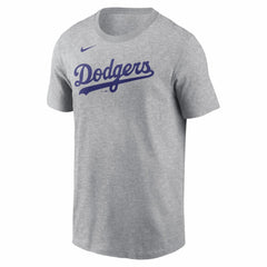 Mookie Betts Los Angeles Dodgers Name & Number T-Shirt - Heather Gray | Nike
