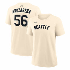 Randy Arozarena Seattle Mariners Women's Name & Number T-Shirt - Natural | Nike