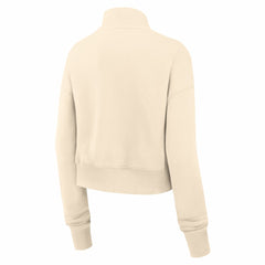 NFL Denver Broncos Women's Legacy Phoenix Fleece Cropped Half-Zip Sweatshirt