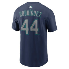 Julio Rodríguez Seattle Mariners 50th Season Name & Number T-Shirt - Navy | Nike