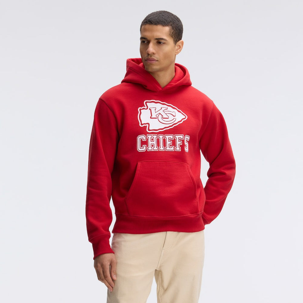 NFL Kansas City Chiefs IconicFleece Flocked Hoodie
