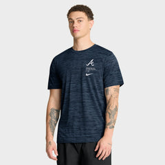 Atlanta Braves Velocity Dri-FIT T-Shirt - Navy | Nike