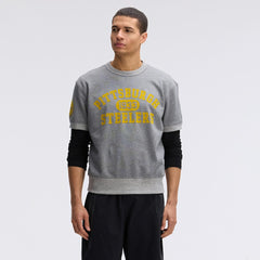 NFL Pittsburgh Steelers IconicFleece Short Sleeve Sweatshirt