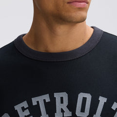 NFL Detroit Lions IconicFleece Short Sleeve Sweatshirt