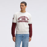 NFL Washington Commanders IconicFleece Short Sleeve Sweatshirt
