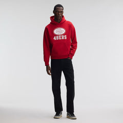 NFL San Francisco 49ers IconicFleece Flocked Hoodie