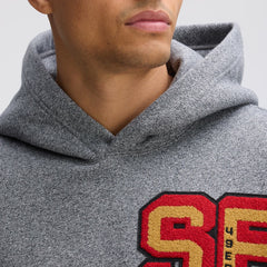 NFL San Francisco 49ers IconicFleece Letterman Hoodie