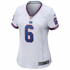NFL New York Giants Jaxson Dart Women's Alternate Vintage White Game Jersey