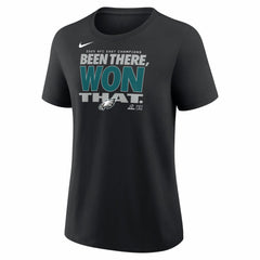 NFL Philadelphia Eagles Women's 2025 NFC East Division Champions Locker Room Trophy Collection T-Shirt