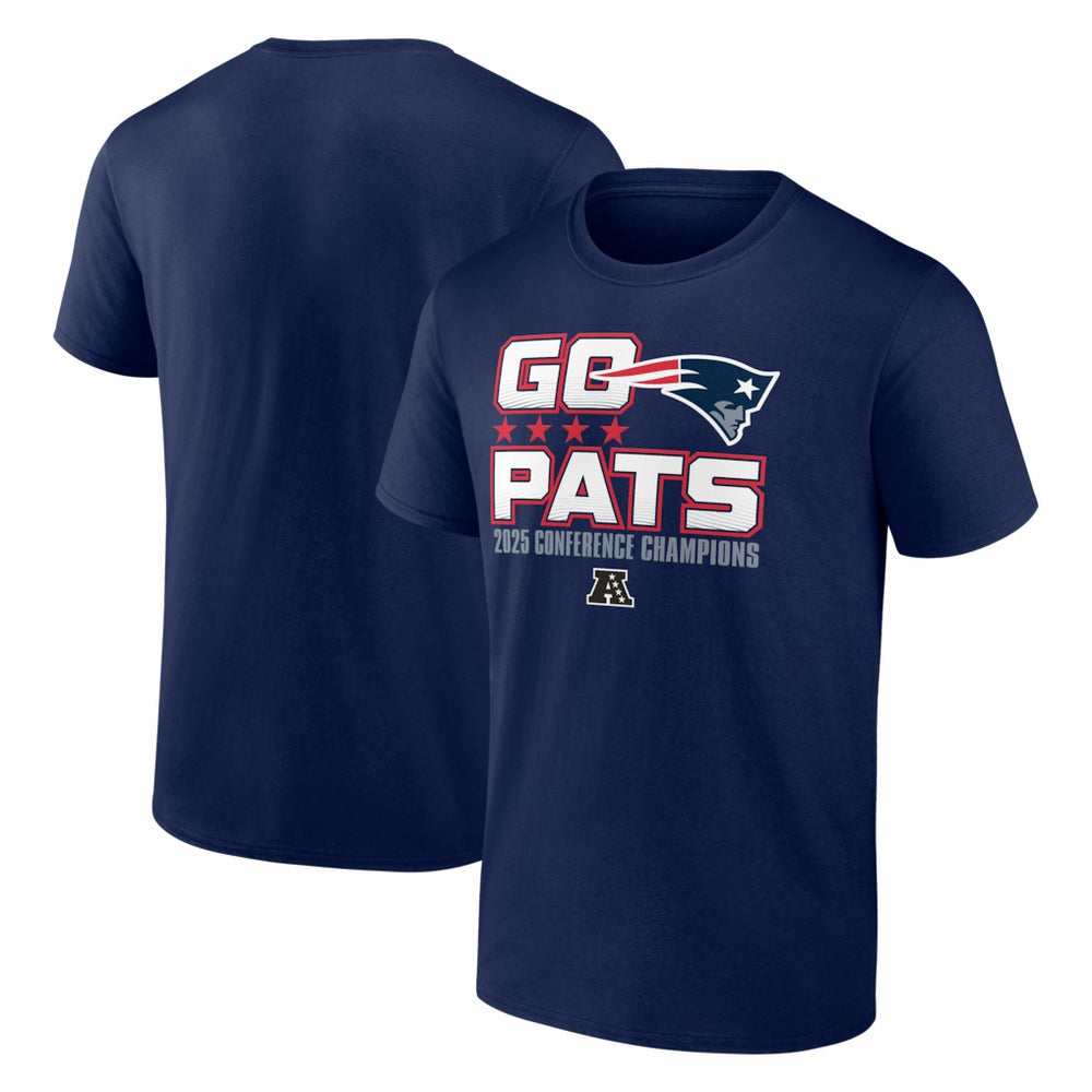 NFL New England Patriots 2025 AFC Champions Hometown T-Shirt