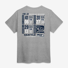 NFL Seattle Seahawks Super Bowl LX Champions Counting Points Score T-Shirt