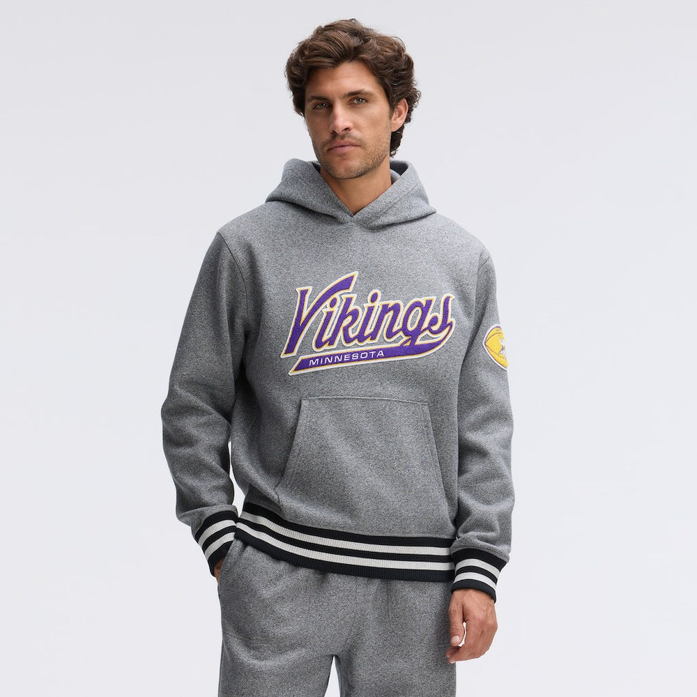 NFL Minnesota Vikings IconicFleece Tipped Hoodie