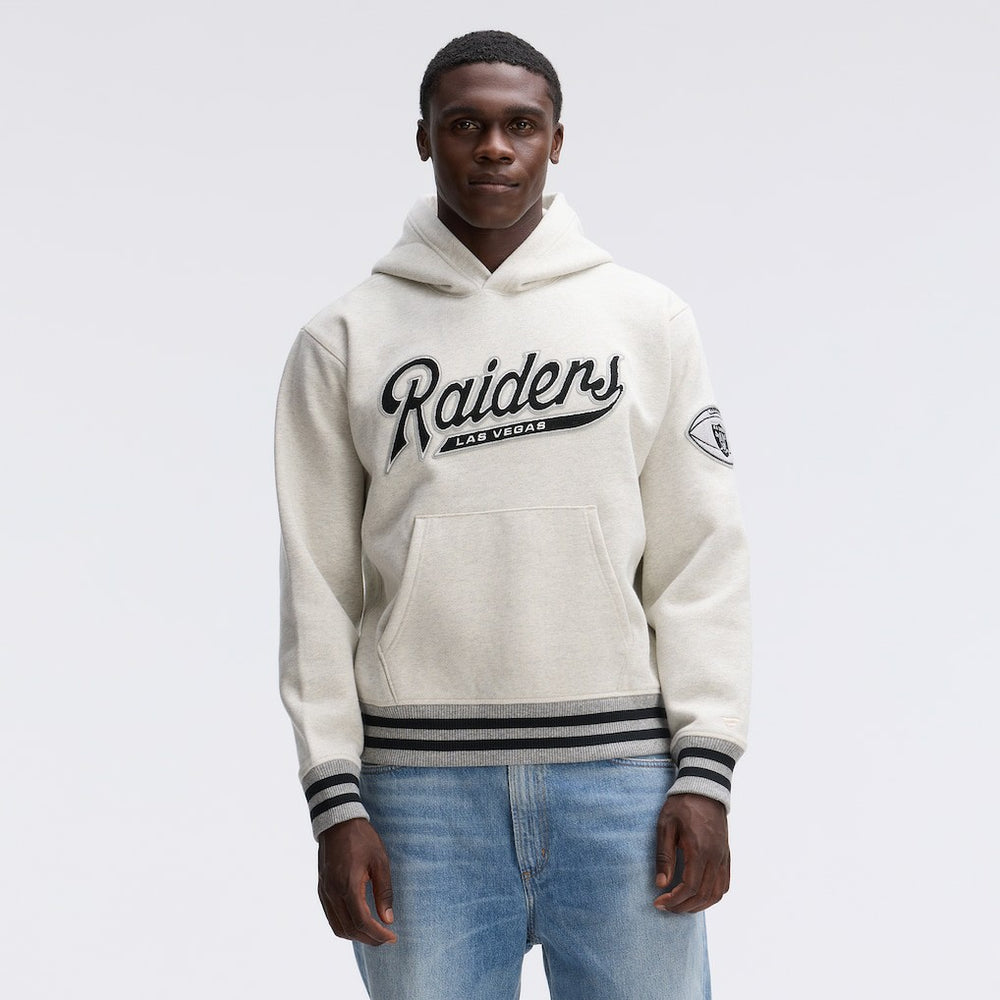 NFL Las Vegas Raiders IconicFleece Tipped Hoodie