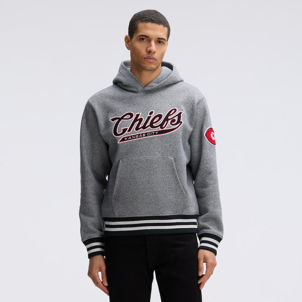 NFL Kansas City Chiefs IconicFleece Tipped Hoodie