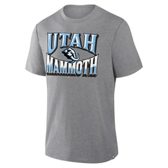 Utah Mammoth Fanatics Tribute Tri-Blend T-Shirt