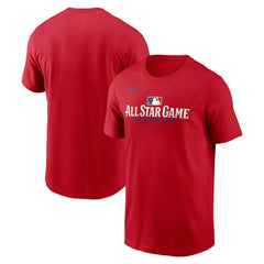 2026 MLB All-Star Game Wordmark T-Shirt - Red | Nike