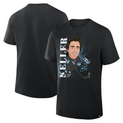 Clayton Keller Utah Mammoth Fanatics Caricature Player T-Shirt