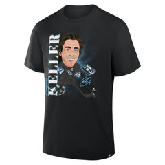 Clayton Keller Utah Mammoth Fanatics Caricature Player T-Shirt