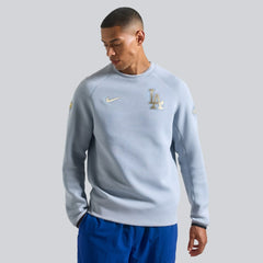 Los Angeles Dodgers 2026 Gold Collection Tech Fleece Sweatshirt - Gray | Nike