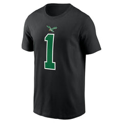 NFL Philadelphia Eagles Jalen Hurts Player Name & Number T-Shirt