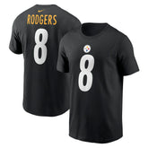 NFL Pittsburgh Steelers Aaron Rodgers Name & Number T-Shirt
