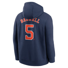 Jeff Bagwell Houston Astros Retired Player Name & Number Club Pullover Hoodie - Navy | Nike