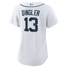 Dillon Dingler Detroit Tigers Women's Home Replica Jersey - White | Nike