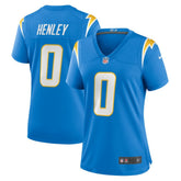 NFL Los Angeles Chargers Daiyan Henley Women's Team Game Jersey