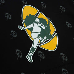 NFL Green Bay Packers Allover Print Fleece Pullover Hoodie