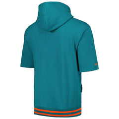 NFL Miami Dolphins Pre-Game Short Sleeve Pullover Hoodie
