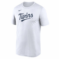 Minnesota Twins New Legend Wordmark Dri-FIT T-Shirt - White | Nike