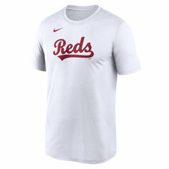 Cincinnati Reds New Legend Wordmark Dri-FIT T-Shirt - White | Nike