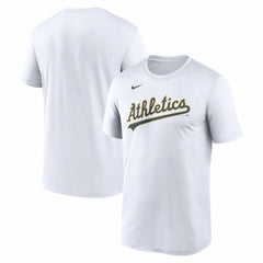 Athletics New Legend Wordmark Dri-FIT T-Shirt - White | Nike