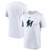 Miami Marlins New Legend Dri-FIT T-Shirt - White | Nike