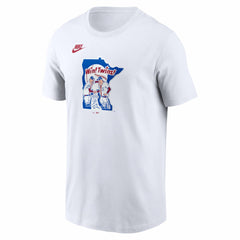 Minnesota Twins Cooperstown Collection Logo T-Shirt - White | Nike