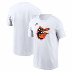 Baltimore Orioles Cooperstown Collection Logo T-Shirt - White | Nike