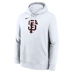San Francisco Giants Logo Club Hoodie - White | Nike