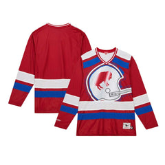 NFL Buffalo Bills Women's Big Face 7.0 Long Sleeve Jersey T-Shirt